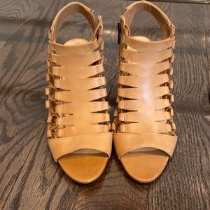 Vince Camuto Leather Ankle Booties